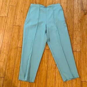 Blue Alfred Dunner Mid waist trousers